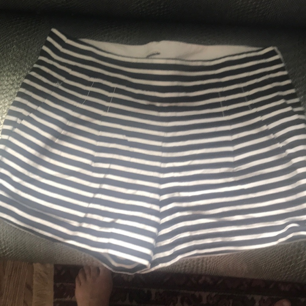 Jcrew striped shorts